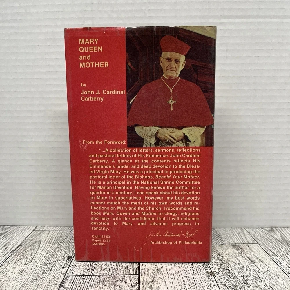 Mary Queen and Mother Marian Pastoral Reflections by John J. Cardinal Carberry
